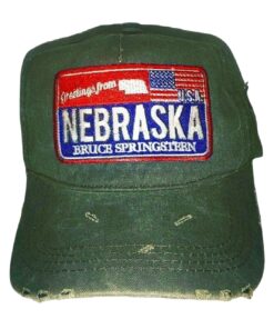 Gorra - "Greetings from NEBRASKA" Verde Musgo
