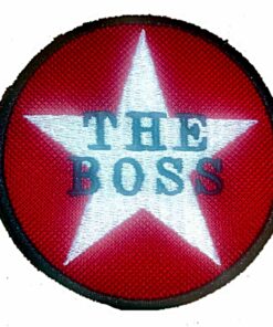 PARCHE BORDADO "THE BOSS"