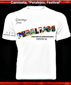 CAMISETA "PERALEJOS FESTIVAL, 2022" BLANCA