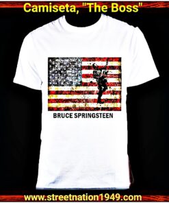 CAMISETA "THE BOSS", BLANCA