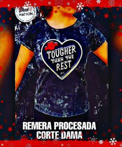 CAMISETA DE DAMA, "TOUGHER THAN THE REST" BATIK