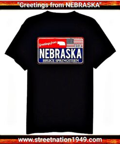 CAMISETA, "GREETINGS FROM NEBRASKA".