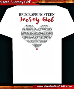 CAMISETA "JERSEY GIRL" BLANCA