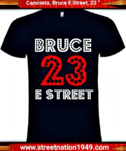 CAMISETA "BRUCE E STREET, 23"