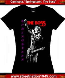 CAMISETA "SPRINGSTEEN, THE BOSS" DAMA
