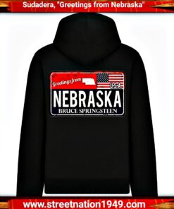 SUDADERA "GREETINGS FROM NEBRASKA".
