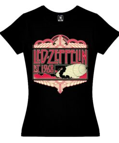 CAMISETA "LED ZEPPELIN, 68"