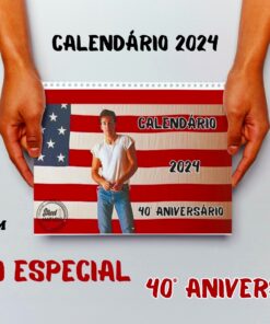 CALENDARIO 2024, "40 ANIVERSARIO, BORN IN THE USA". PORTUGAL