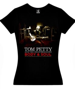 CAMISETA, "BODY & SOUL, TOM PETTY".
