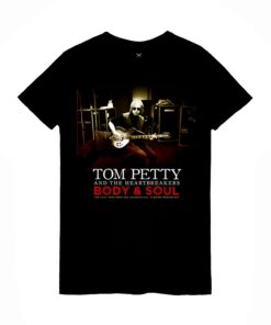 CAMISETA, "BODY & SOUL, TOM PETTY".