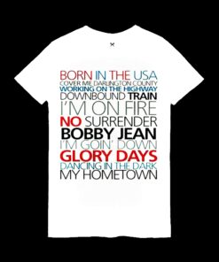 CAMISETA, "BORN IN THE USA, 40 ANNIVERSARY"