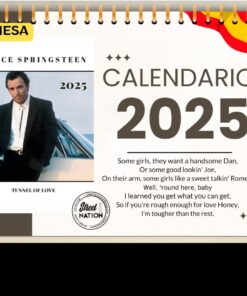 CALENDARIO DE MESA, 2025 "TUNNEL OF LOVE"